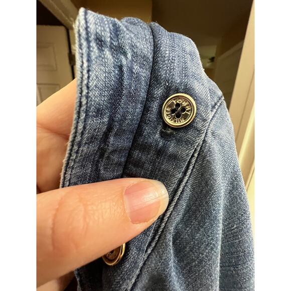 Denim Sleeveless Dress - Picture 8 of 9